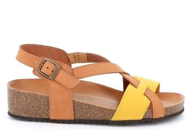 LECT SB1357 CUOIO SANDALO DONNA