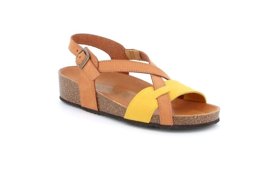 LECT SB1357 CUOIO SANDALO DONNA
