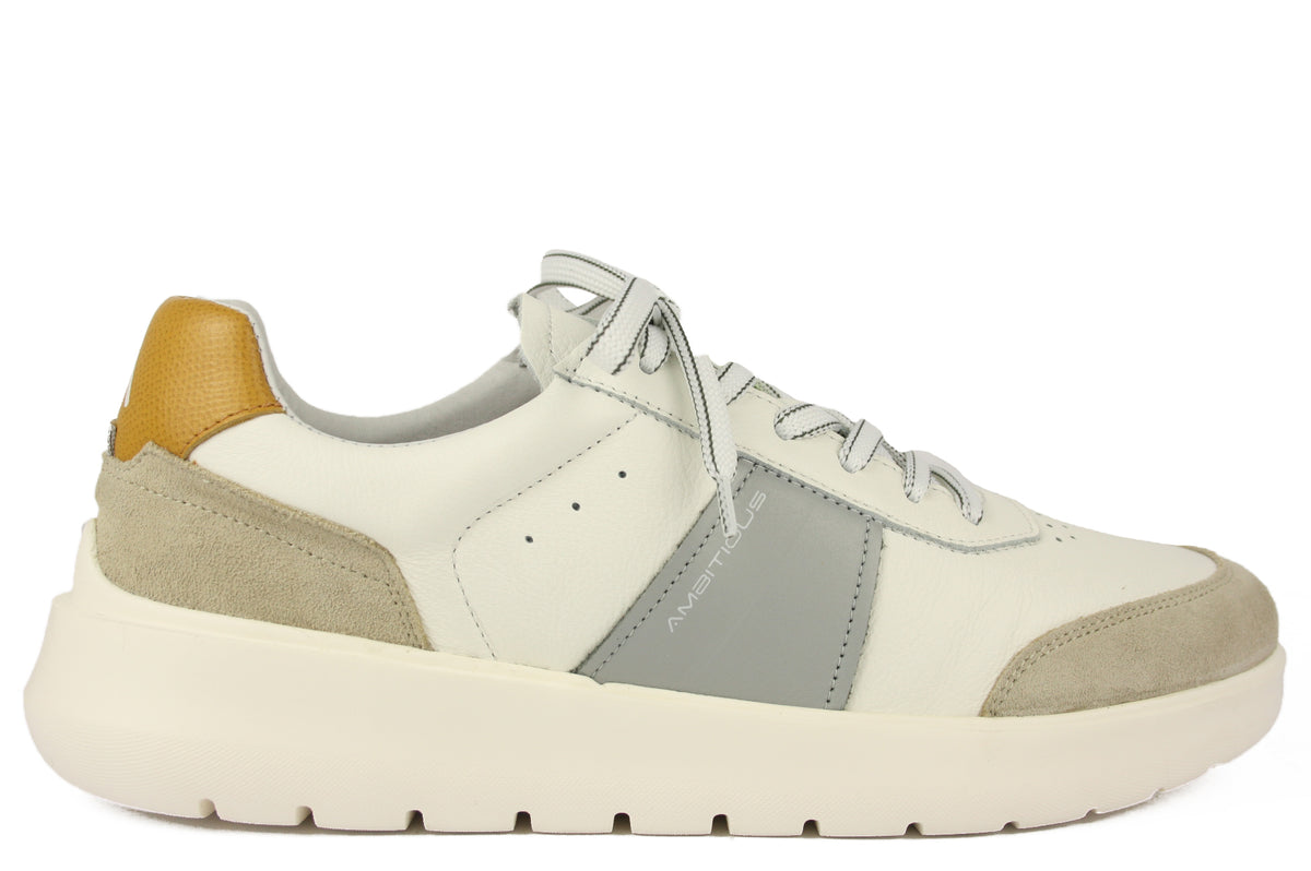 12863 BIANCO LACCI UOMO