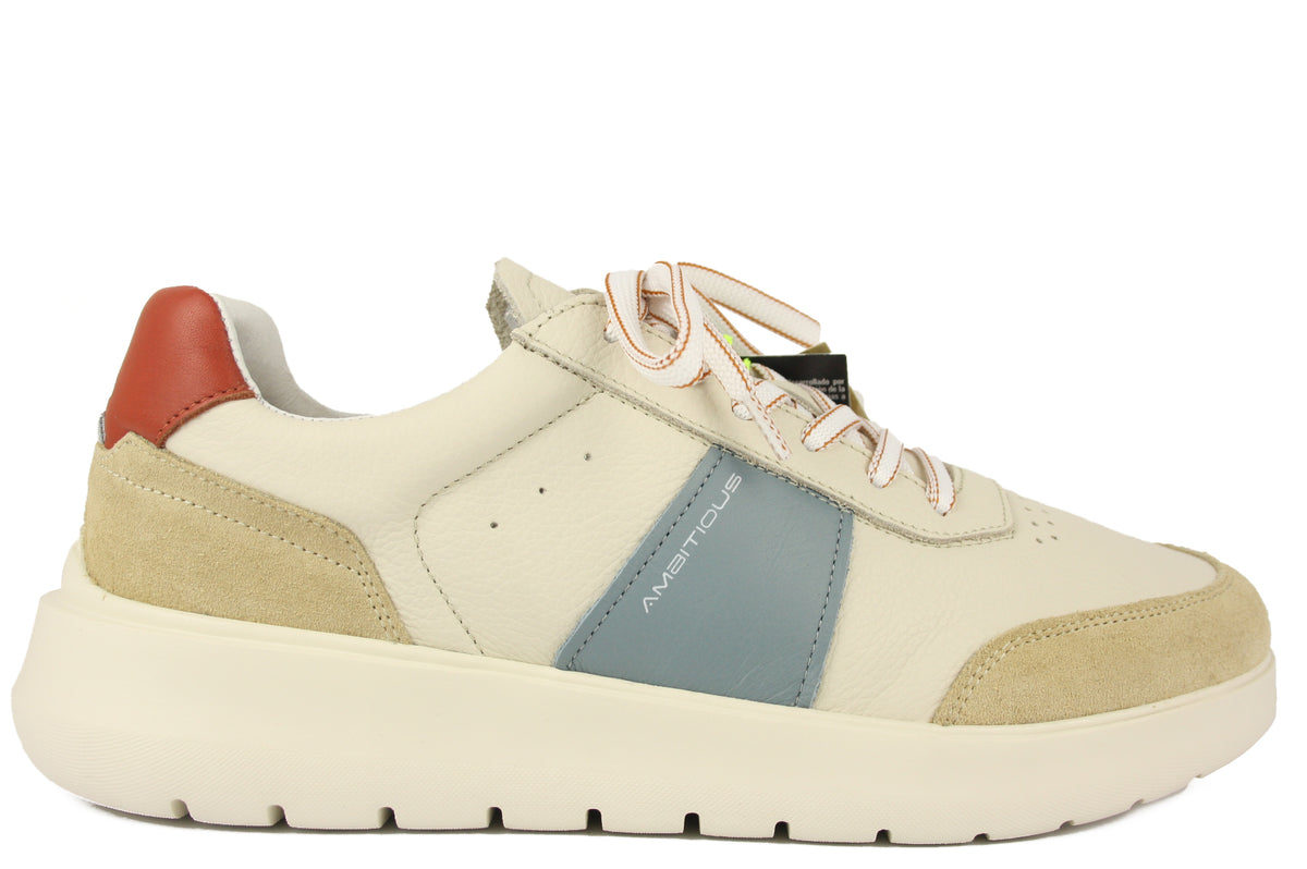 12863 BEIGE LACCI UOMO