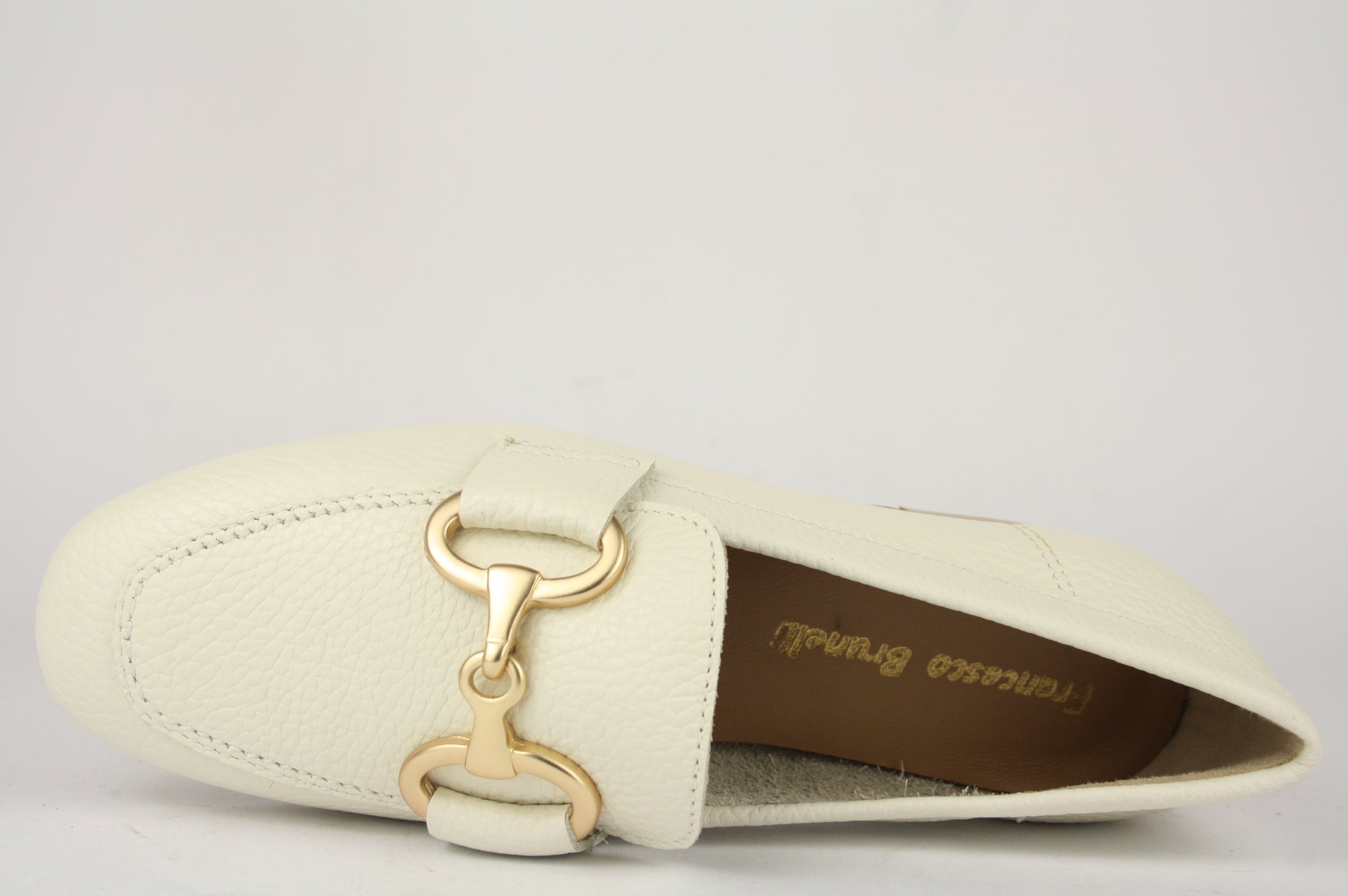 BB4106 AVORIO MOCASSINO DONNA