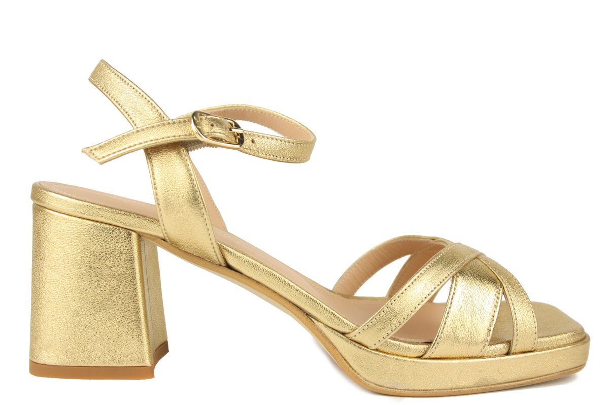 1256 BRONZO SANDALO DONNA