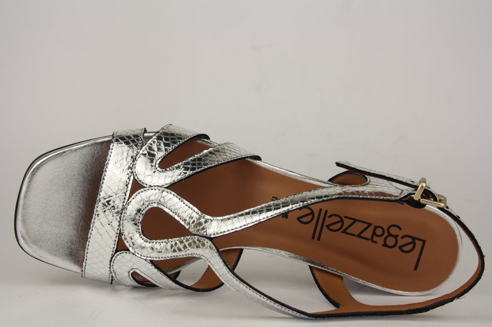 LGZ-608 ARGENTO SANDALO DONNA