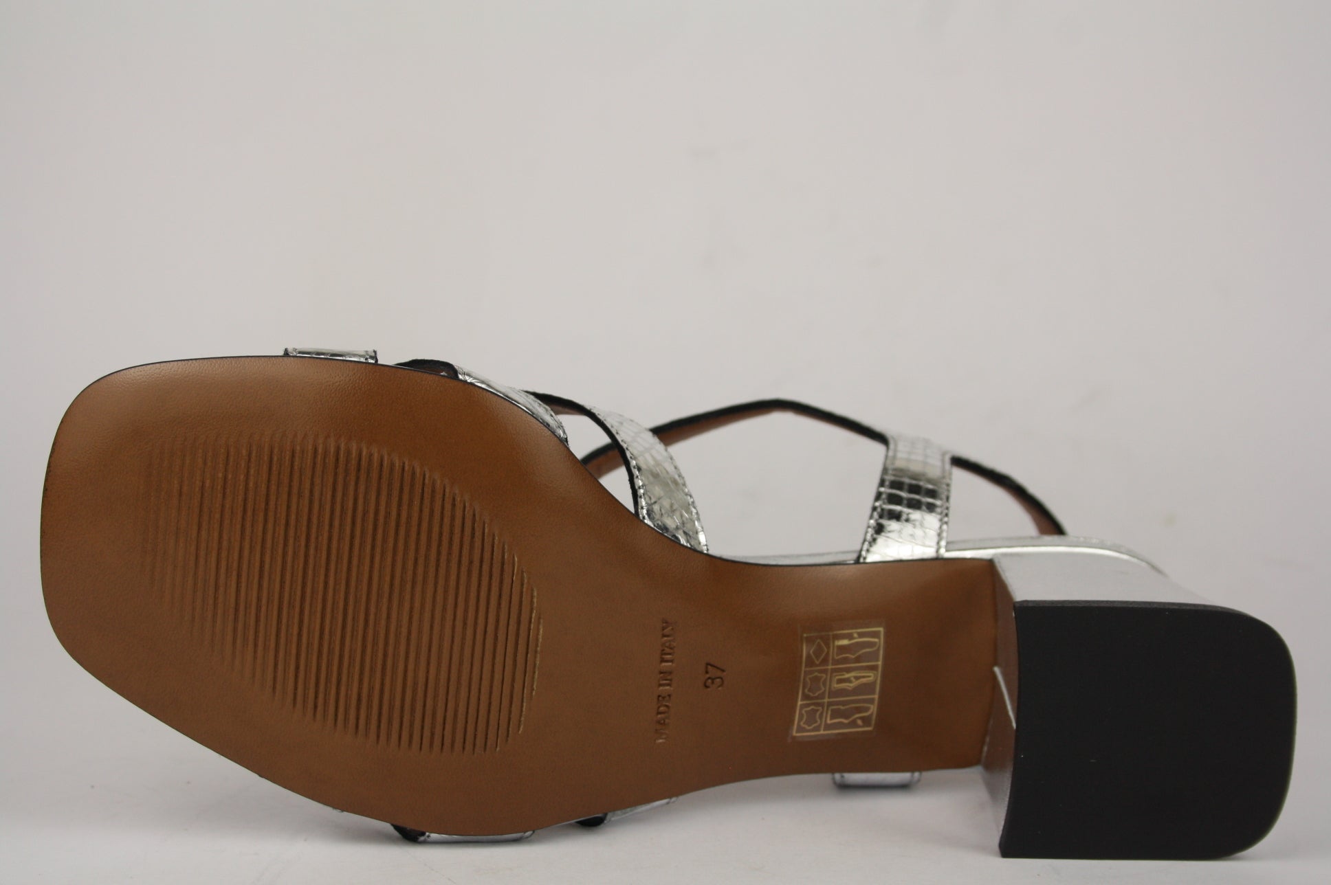 LGZ-608 ARGENTO SANDALO DONNA