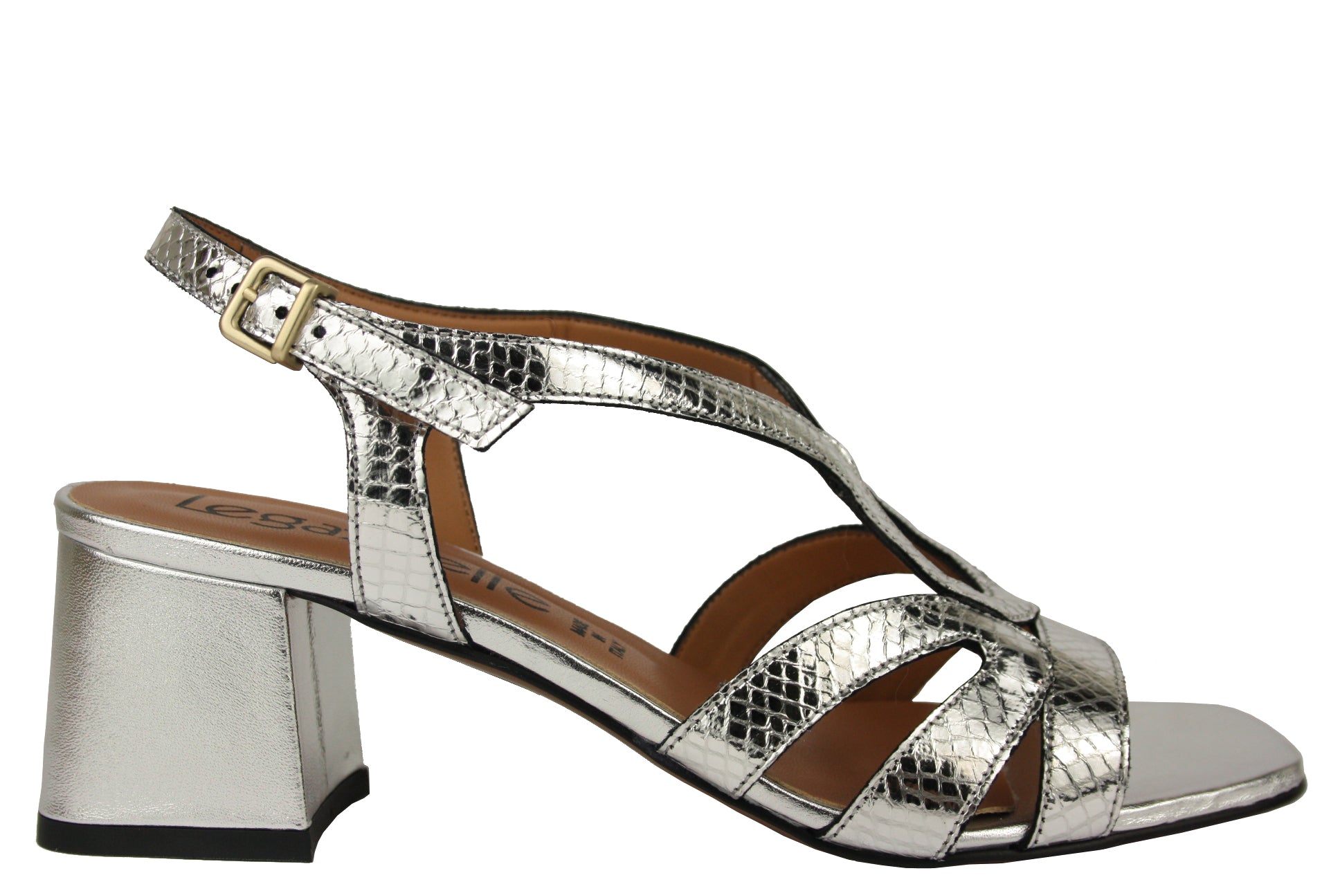 LGZ-608 ARGENTO SANDALO DONNA