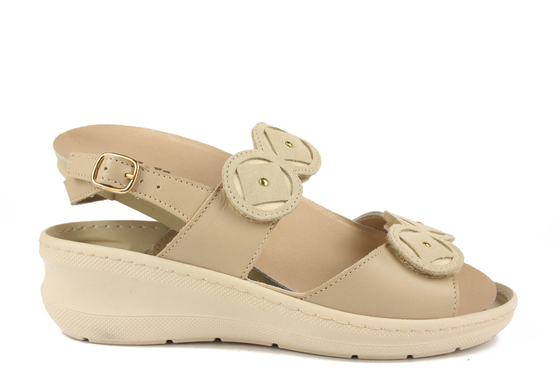 K95228 BEIGE SANDALO DONNA