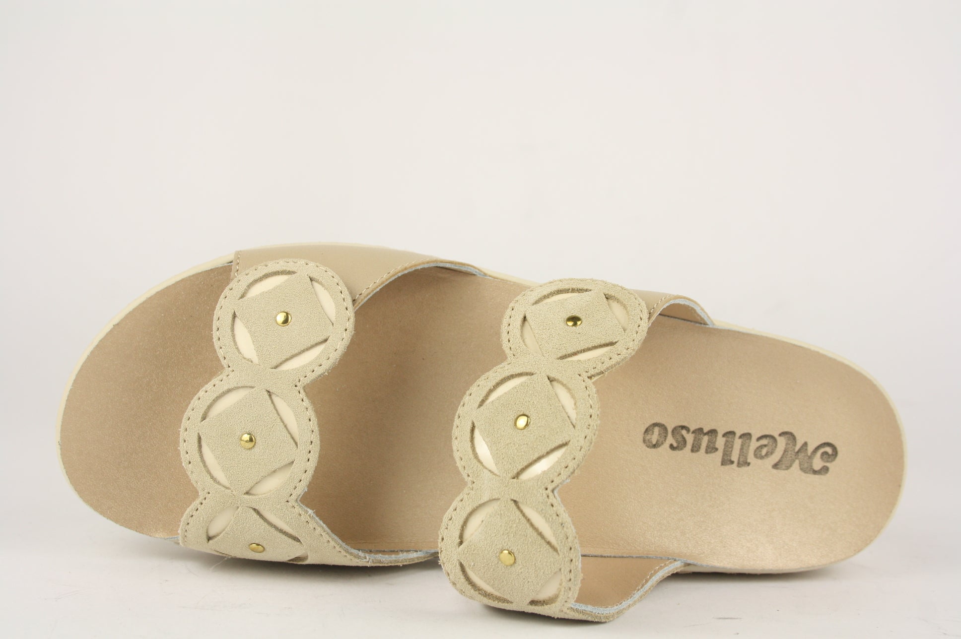 K95229 BEIGE CIABATTA SANDALO DONNA