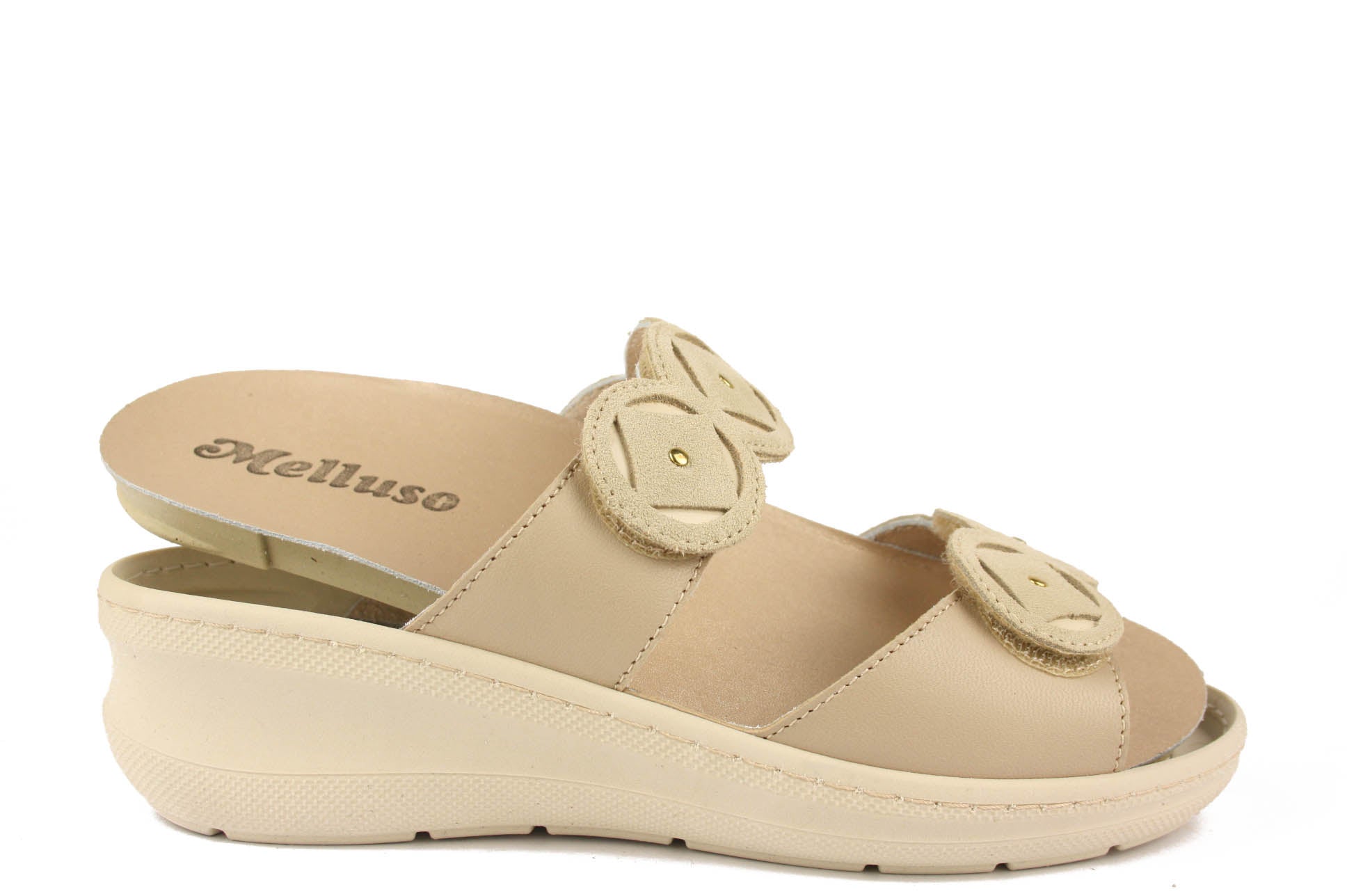 K95229 BEIGE CIABATTA SANDALO DONNA