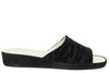 850 COMFORT NERO PANTOFOLA PUNTA APERTA PANTOFOLE