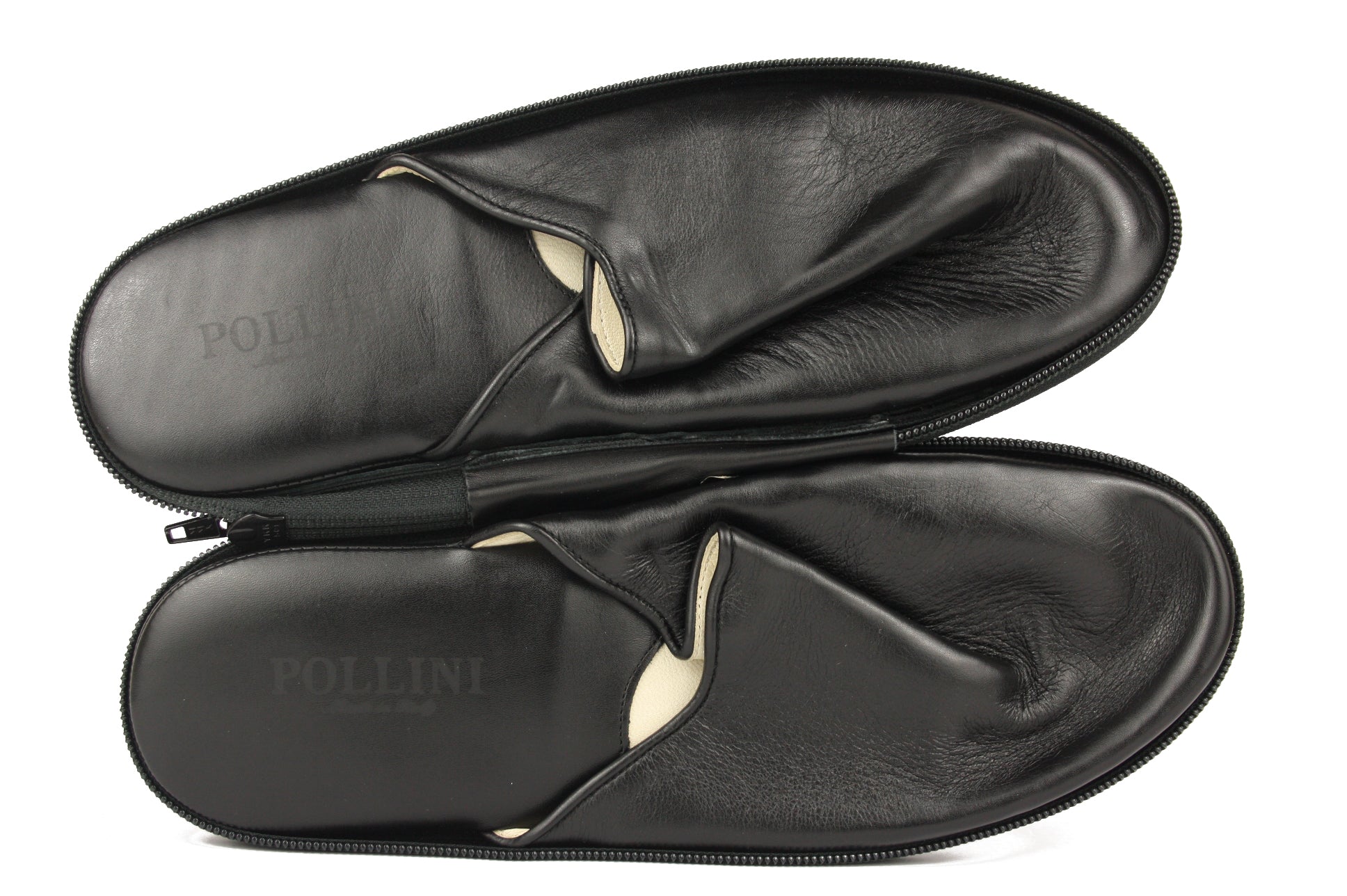 1100 NERO PANTOFOLA PUNTA CHIUSA UOMO
