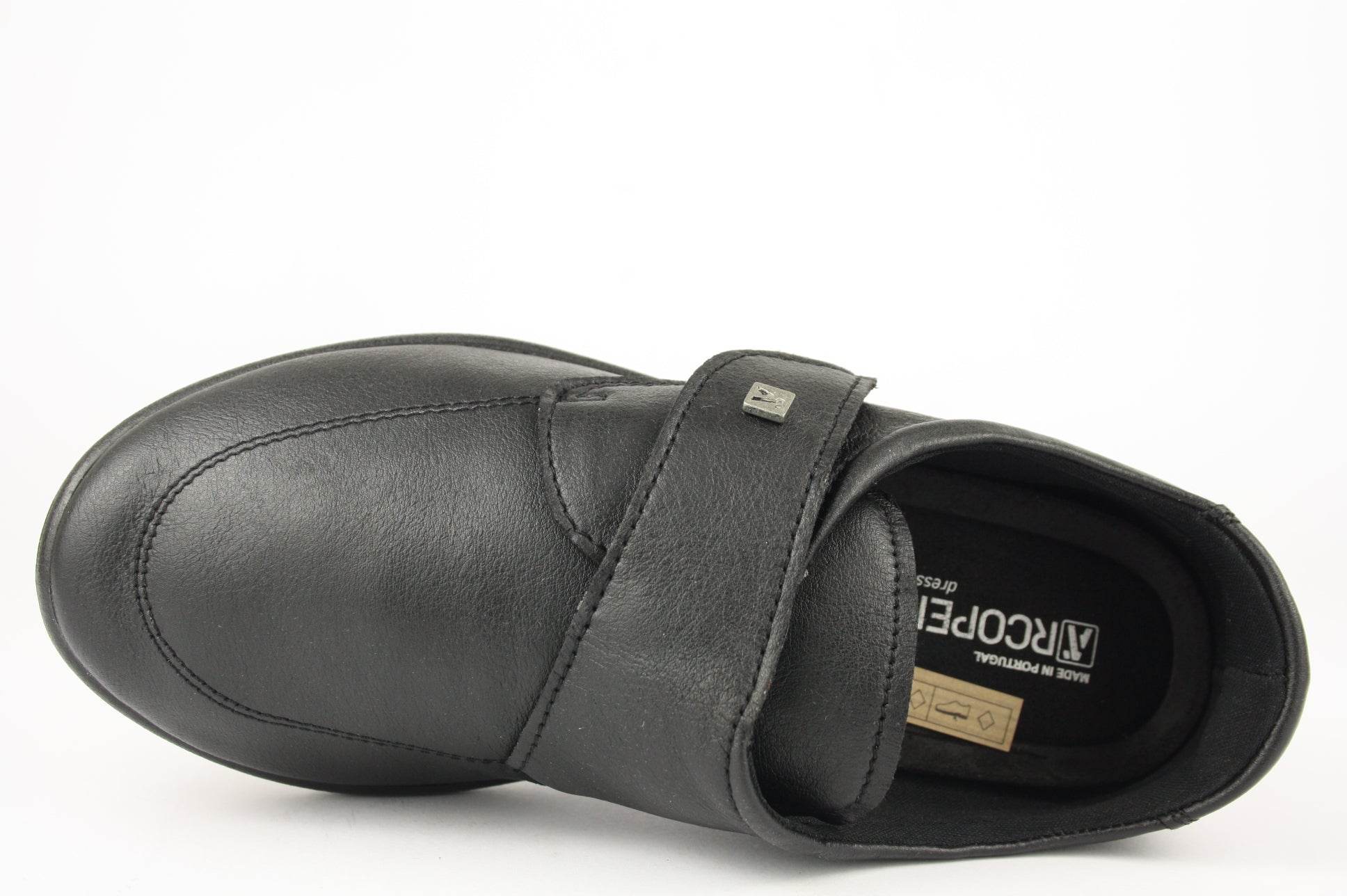 REPOVESI 4626 NERO CHIUSURA A STRAPPO DONNA
