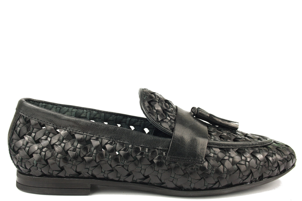 95F6 NERO MOCASSINO DONNA