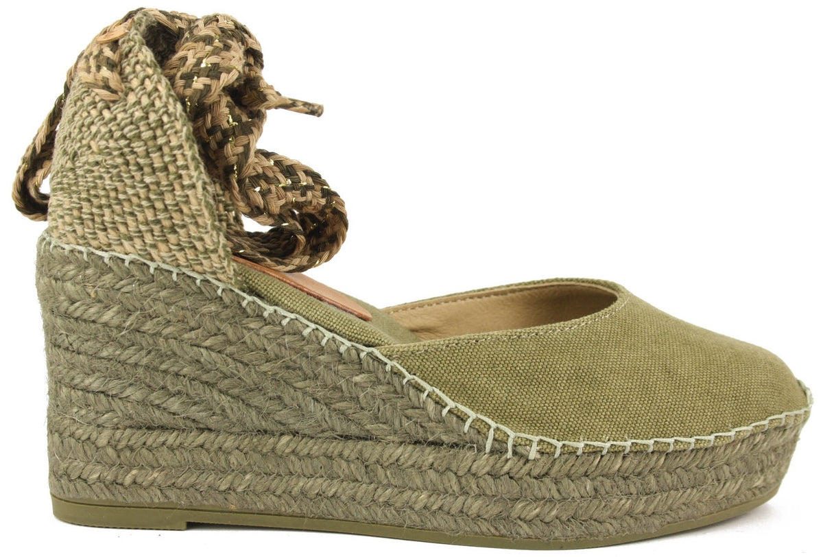 LISBOA KAKI ESPADRILLAS DONNA