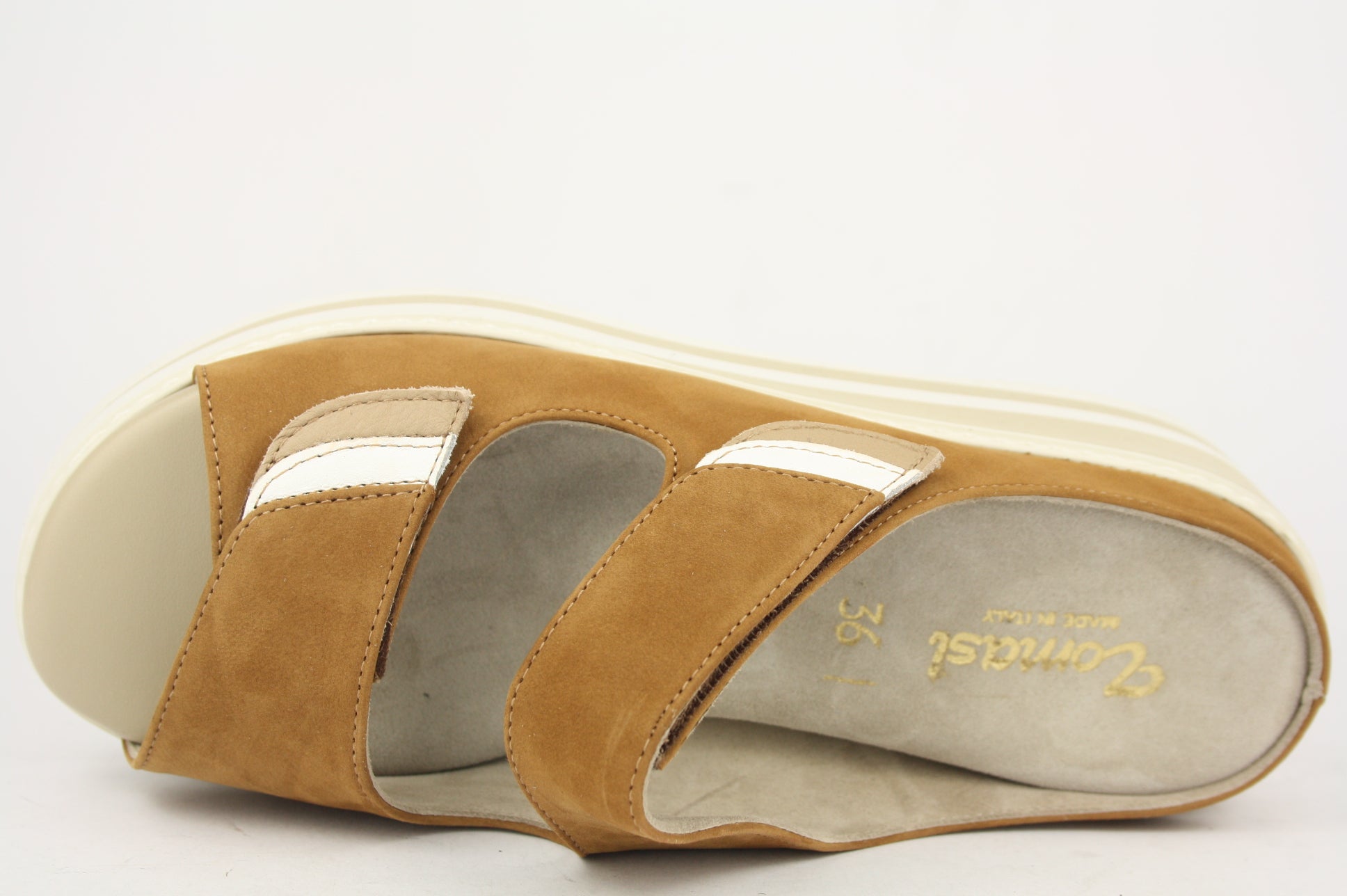 BARBI S. - GRAZ Z. CUOIO CIABATTA SANDALO DONNA