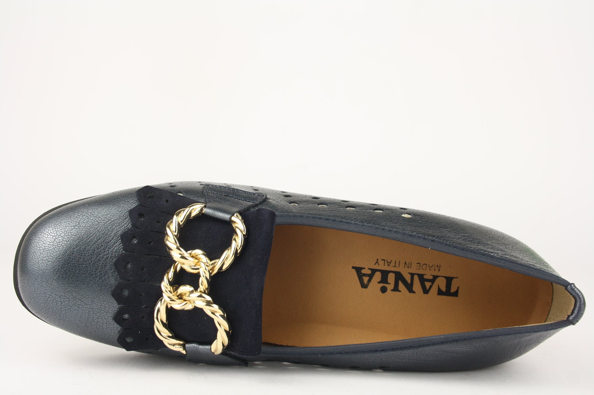 1775 BLU MOCASSINO DONNA