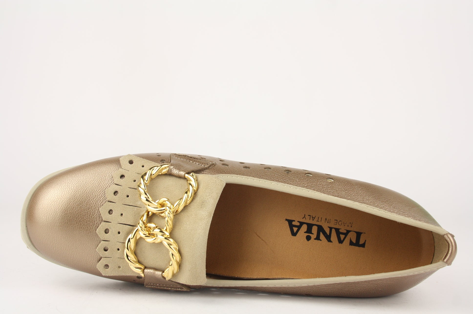 1775 TAUPE MOCASSINO DONNA