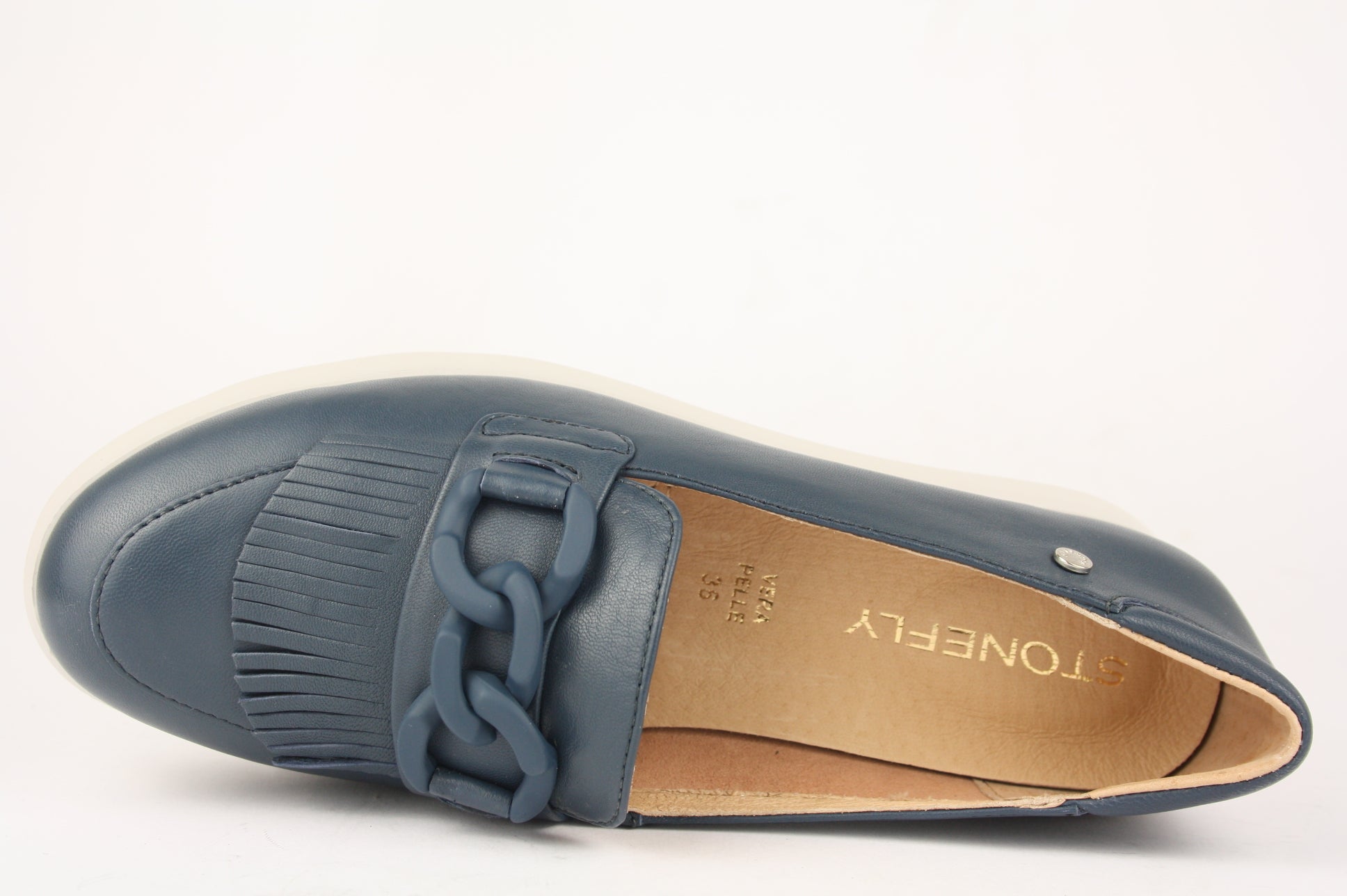 PLUME 13 BLU MOCASSINO DONNA