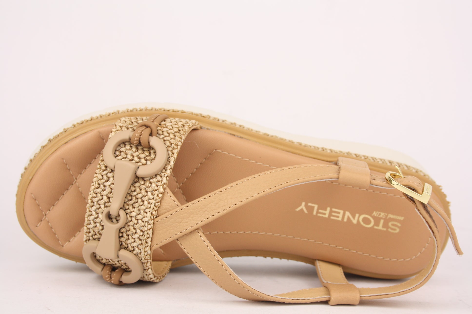 SOLES 4 MARRON SANDALO DONNA