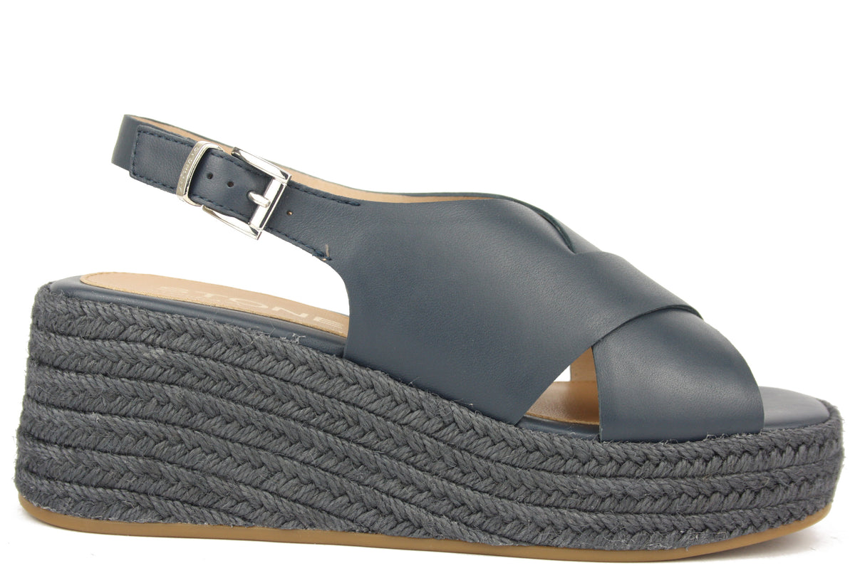 IVORY 4 BLU SANDALO DONNA
