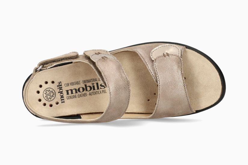 GETHA MOBILS TAUPE SANDALO DONNA