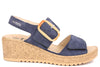 NASMA BLU SANDALO DONNA