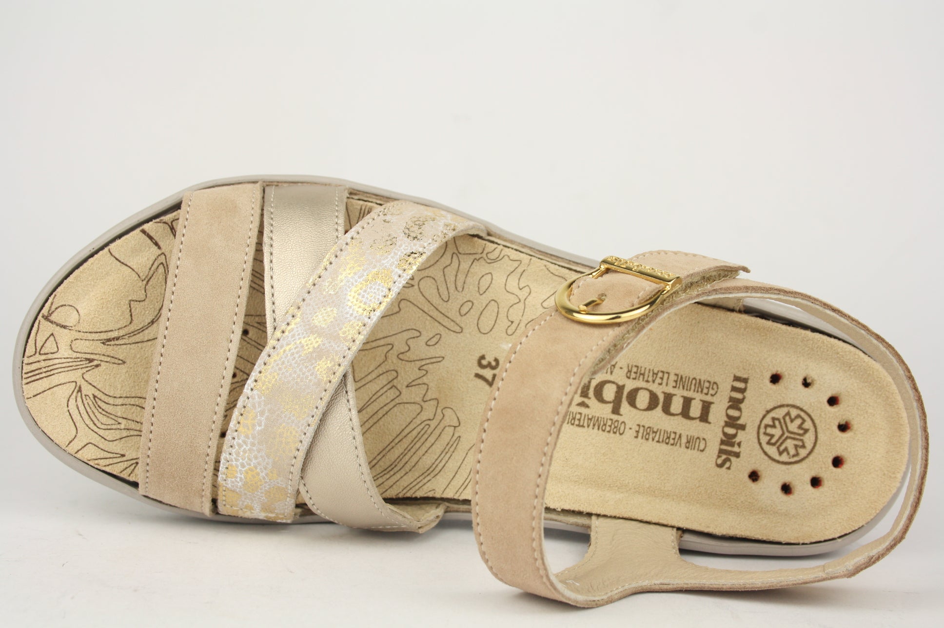 PIETRA MOBILS BEIGE SANDALO DONNA