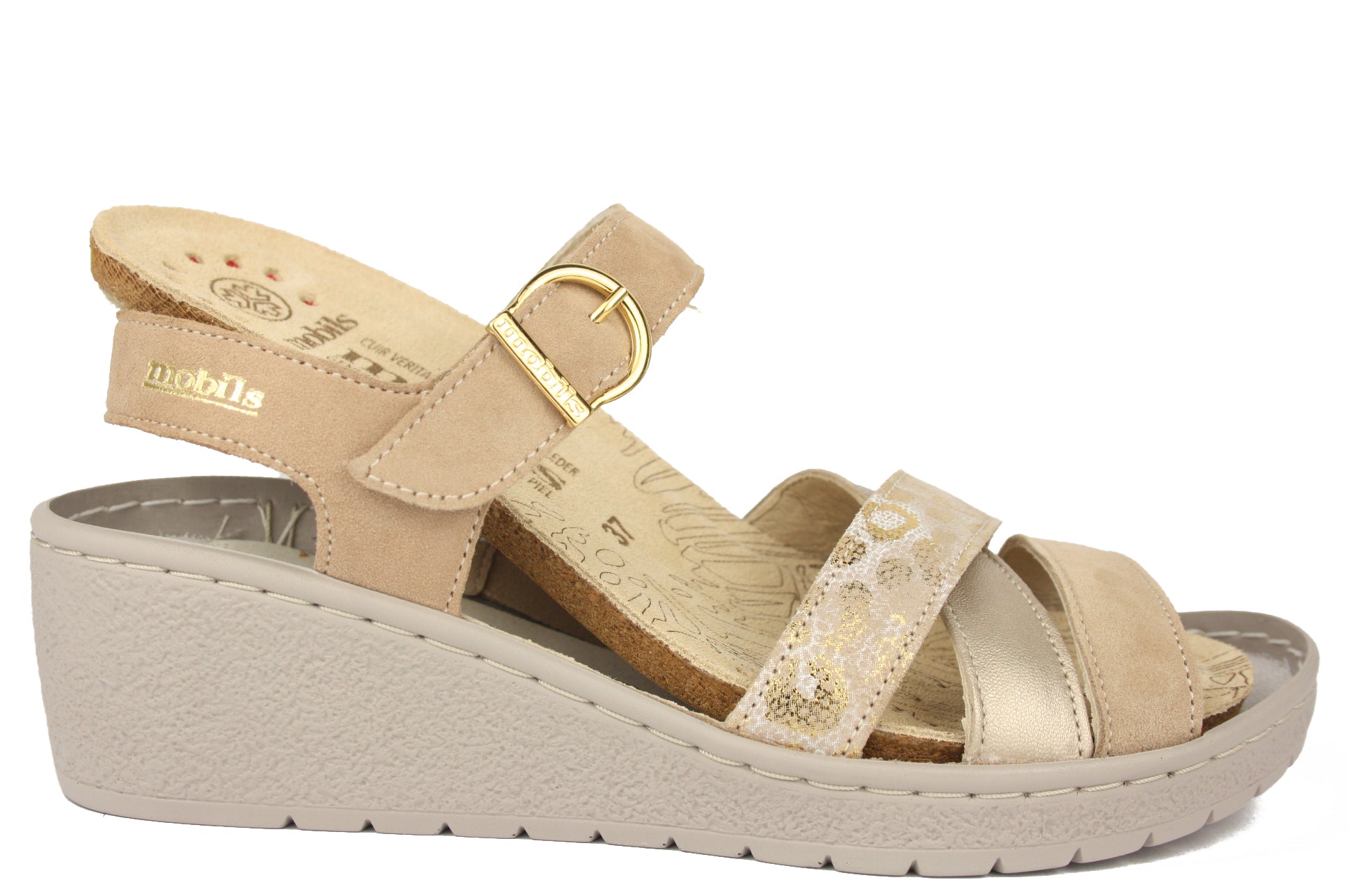 PIETRA MOBILS BEIGE SANDALO DONNA