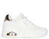 177520 UNO WEDGE BIANCO LACCI DONNA