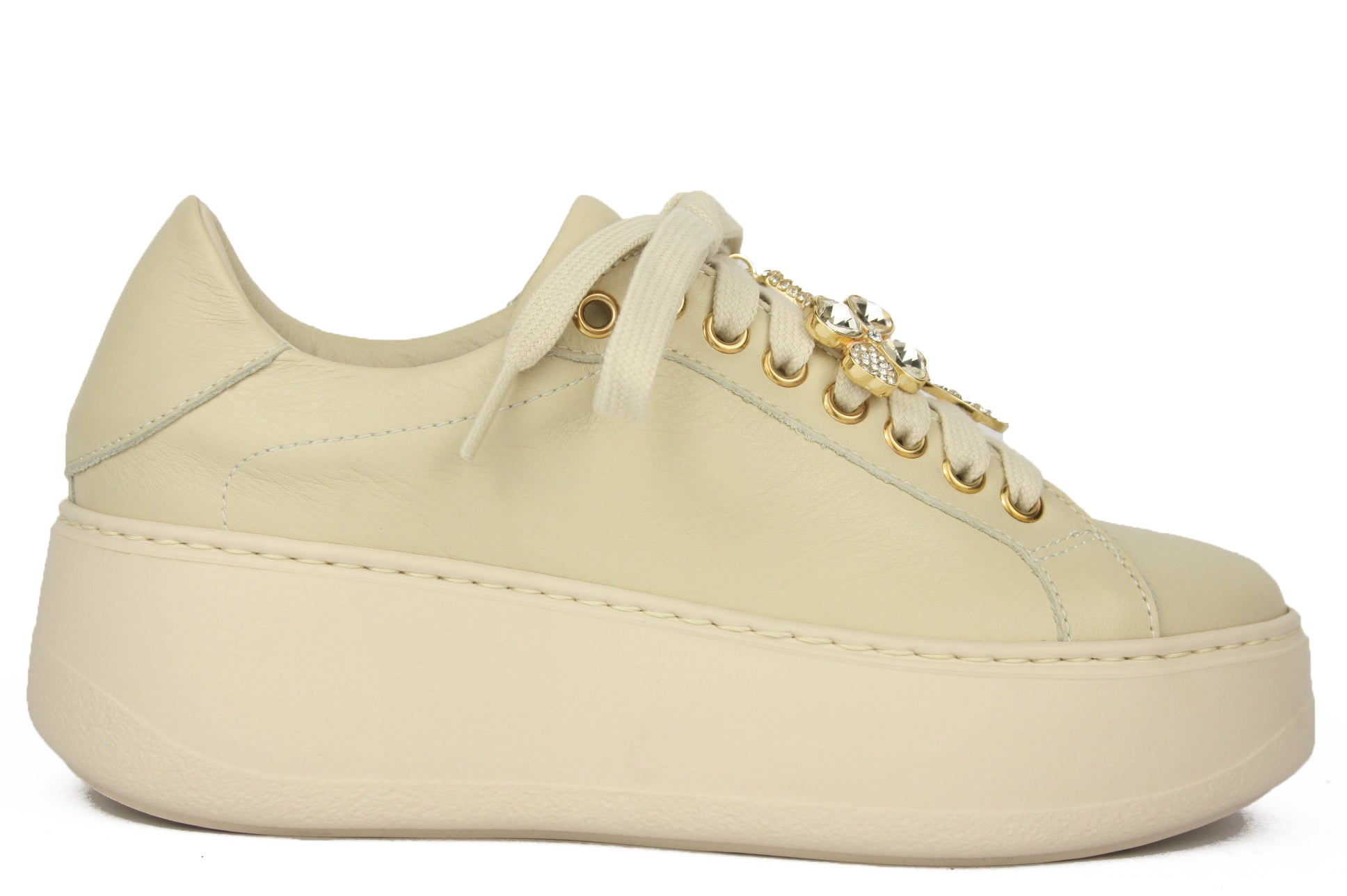 1719 BEIGE LACCI DONNA