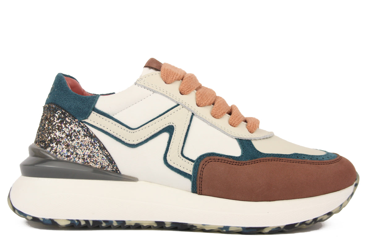 AC051 BICOLORE SNEAKERS DONNA