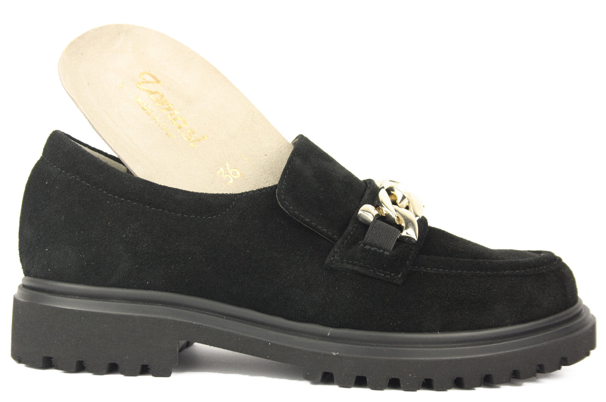 VALERIA ACC - ELENA NERO MOCASSINO DONNA
