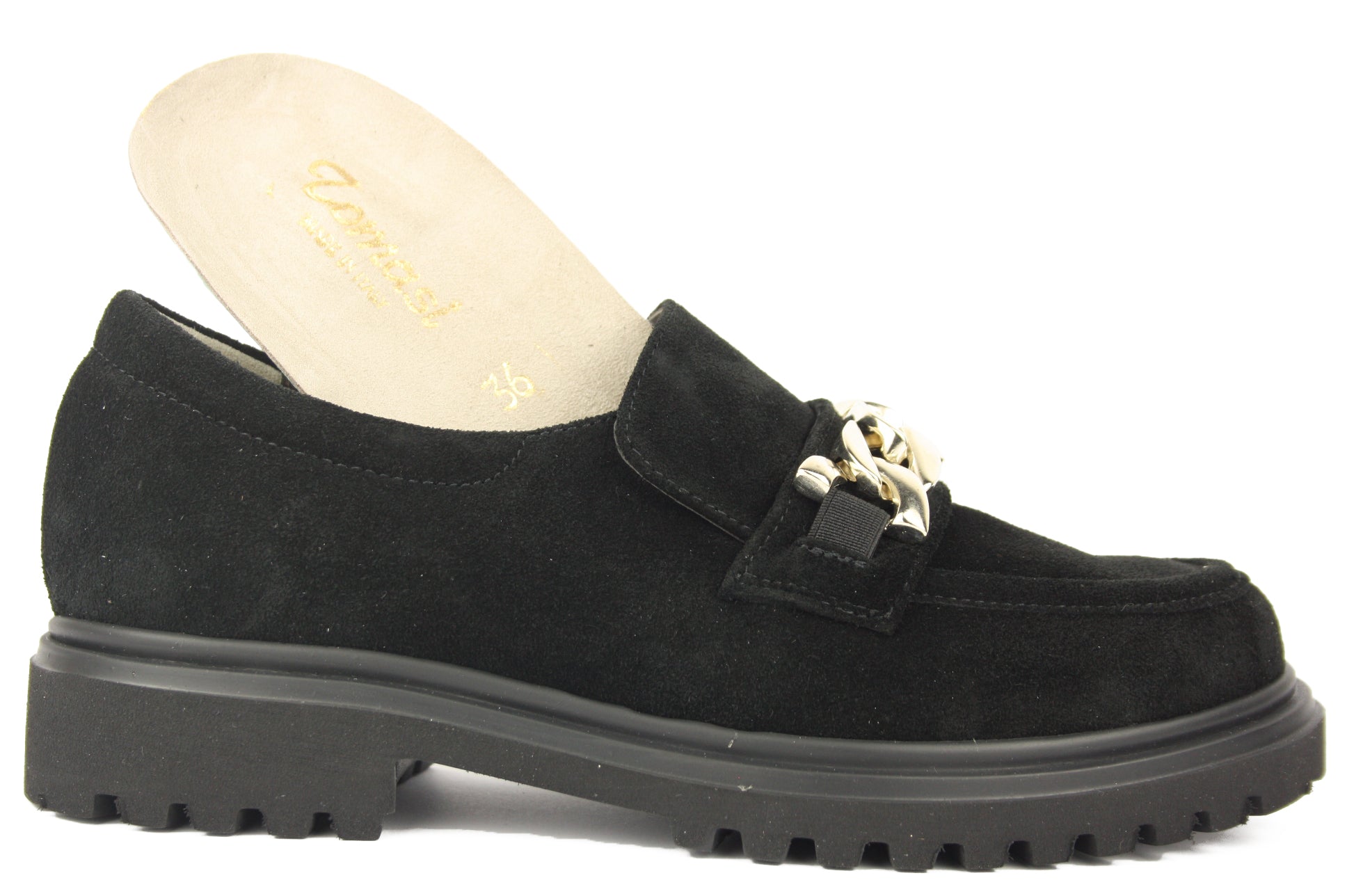 VALERIA ACC - ELENA NERO MOCASSINO DONNA