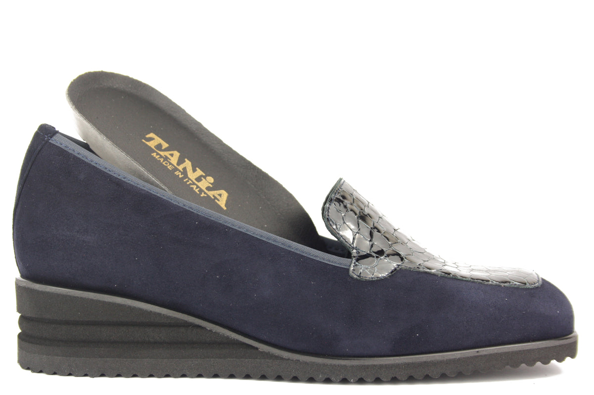608 BLU MOCASSINO DONNA
