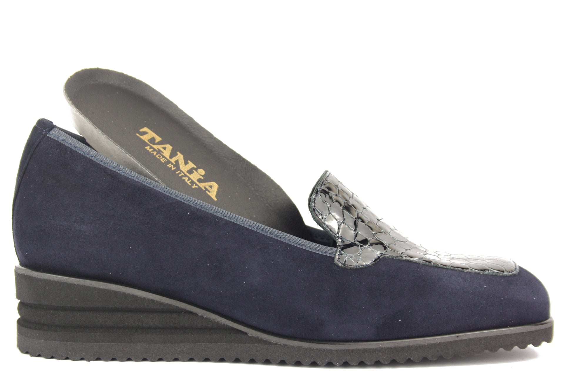 608 BLU MOCASSINO DONNA