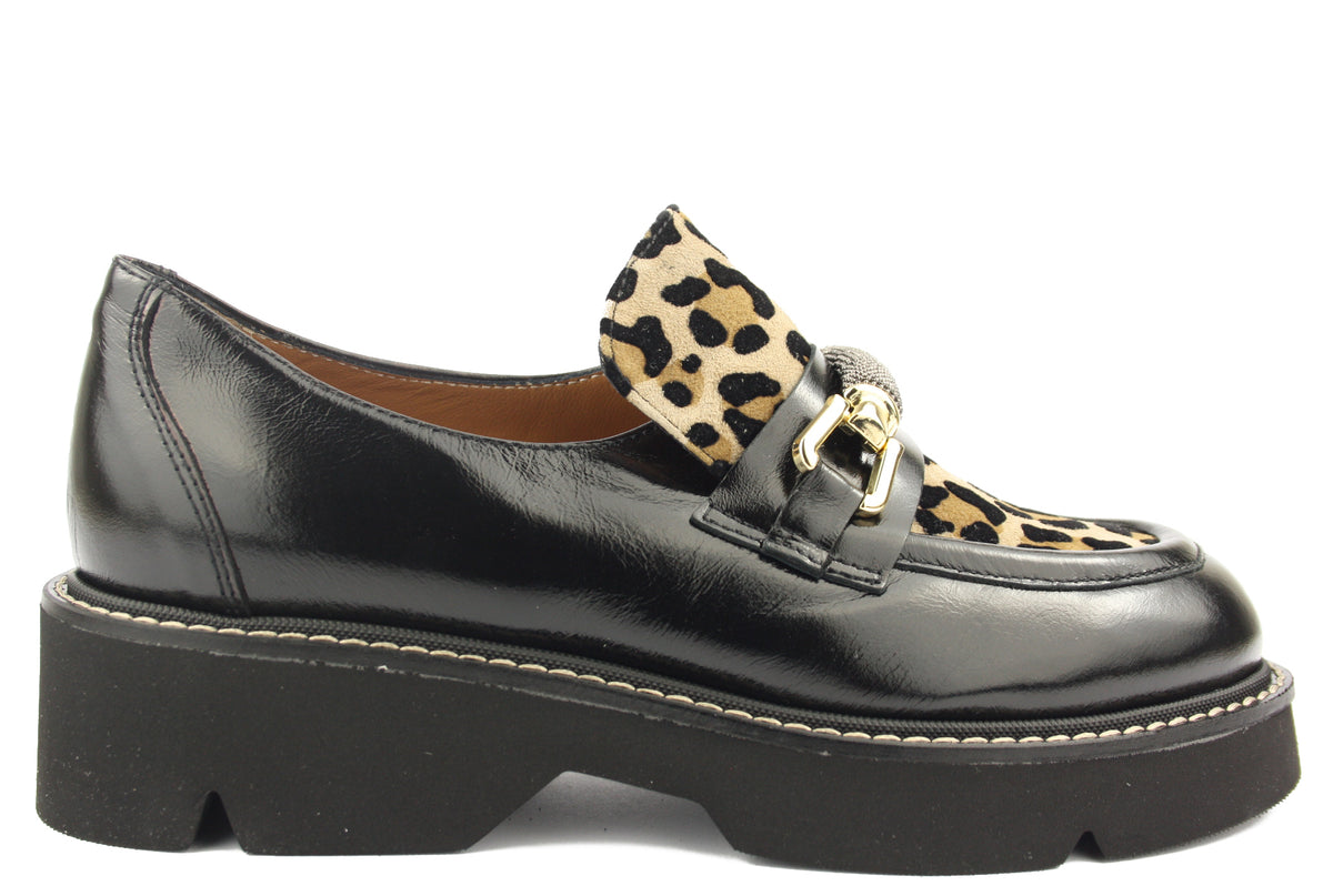 2757 MOT-CLE NERO MOCASSINO DONNA