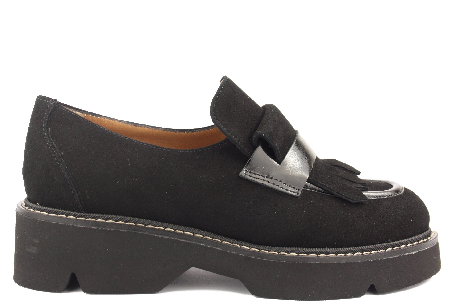 2760 MOT-CLE NERO MOCASSINO DONNA