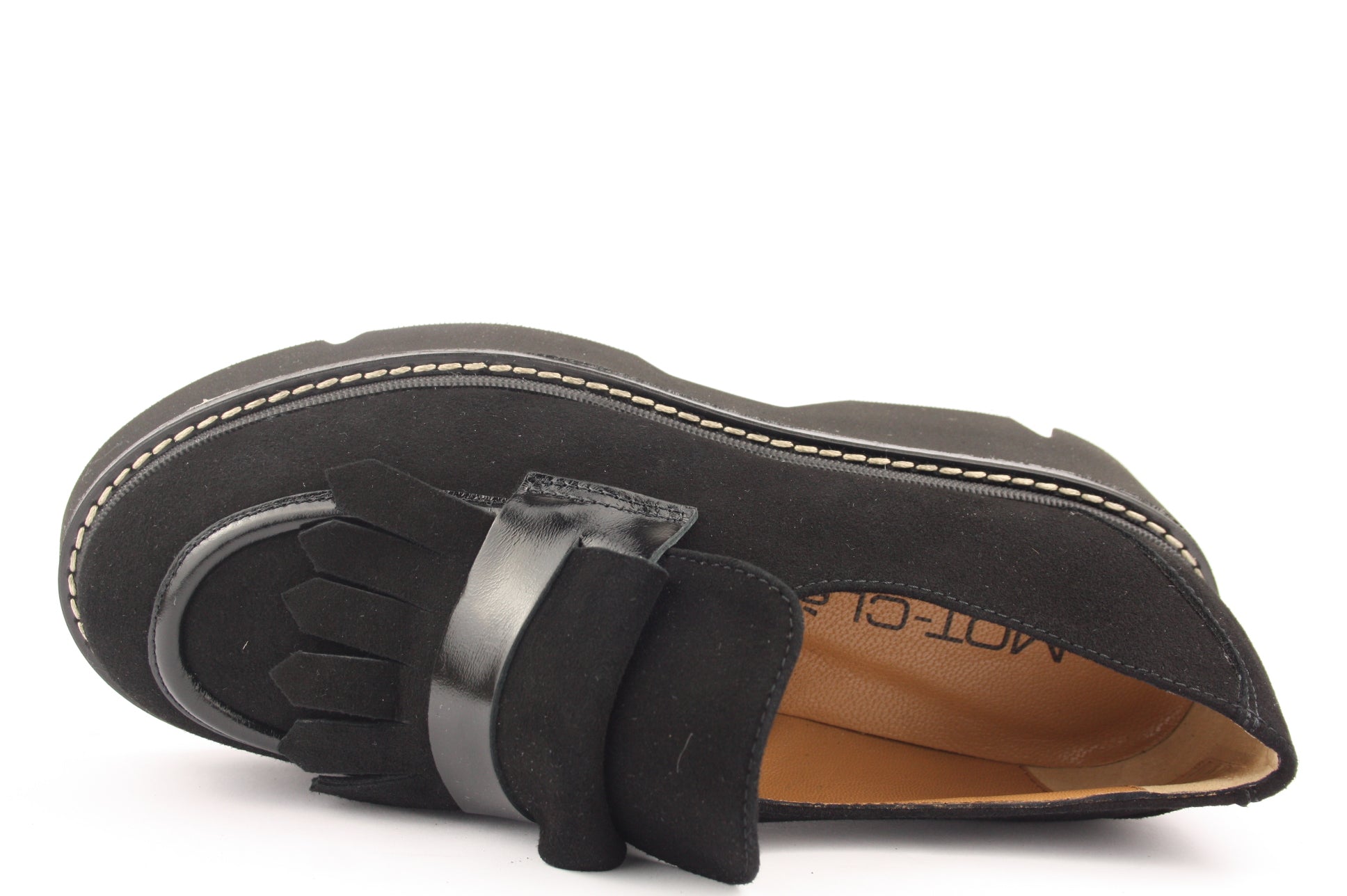 2760 MOT-CLE NERO MOCASSINO DONNA