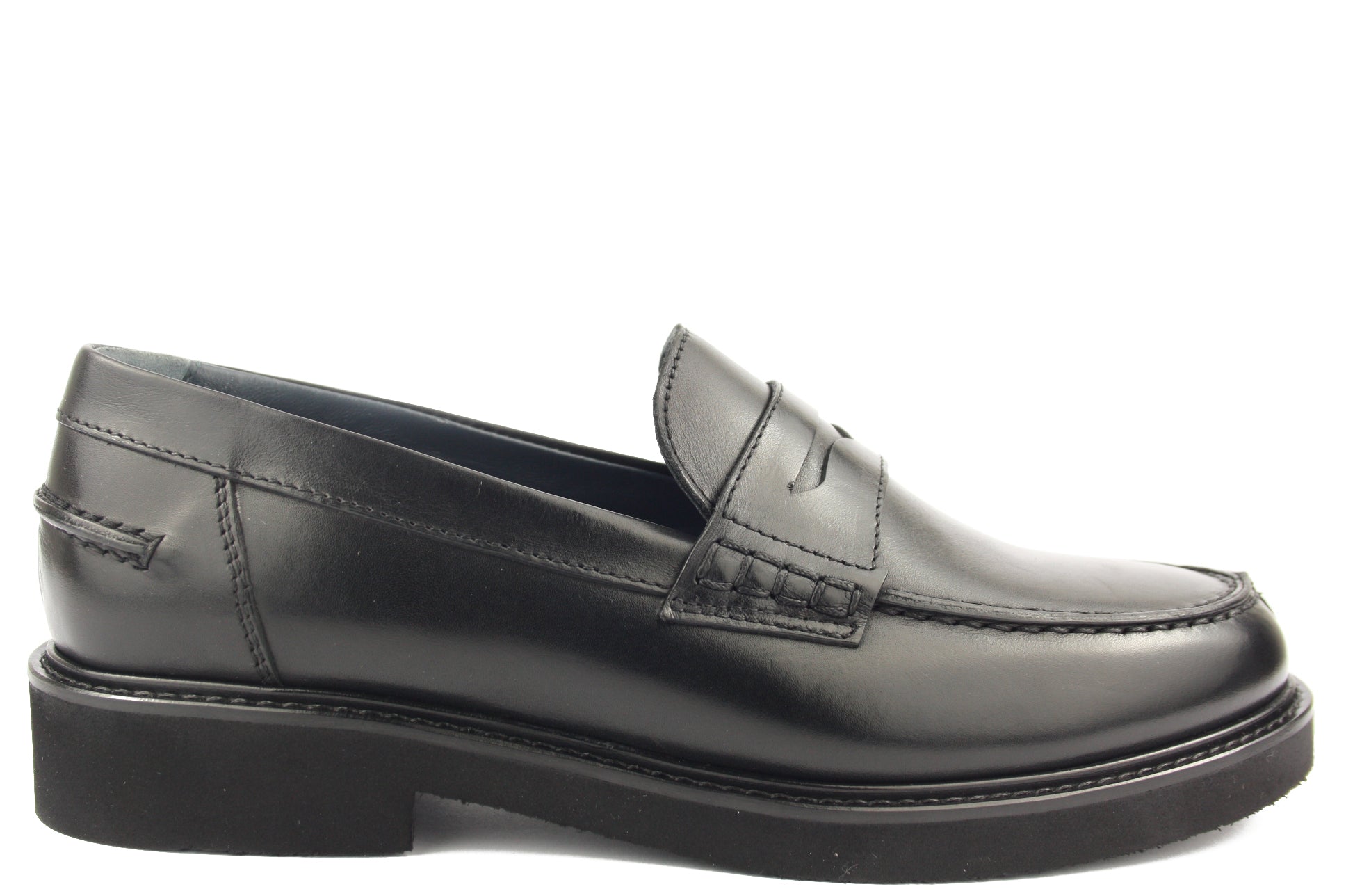 D555 NERO MOCASSINO DONNA