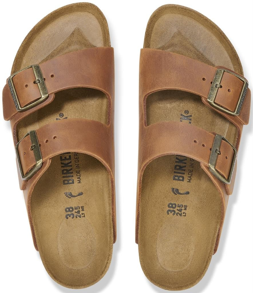 ARIZONA COGNAC CIABATTA SANDALO UNISEX CALZATURE