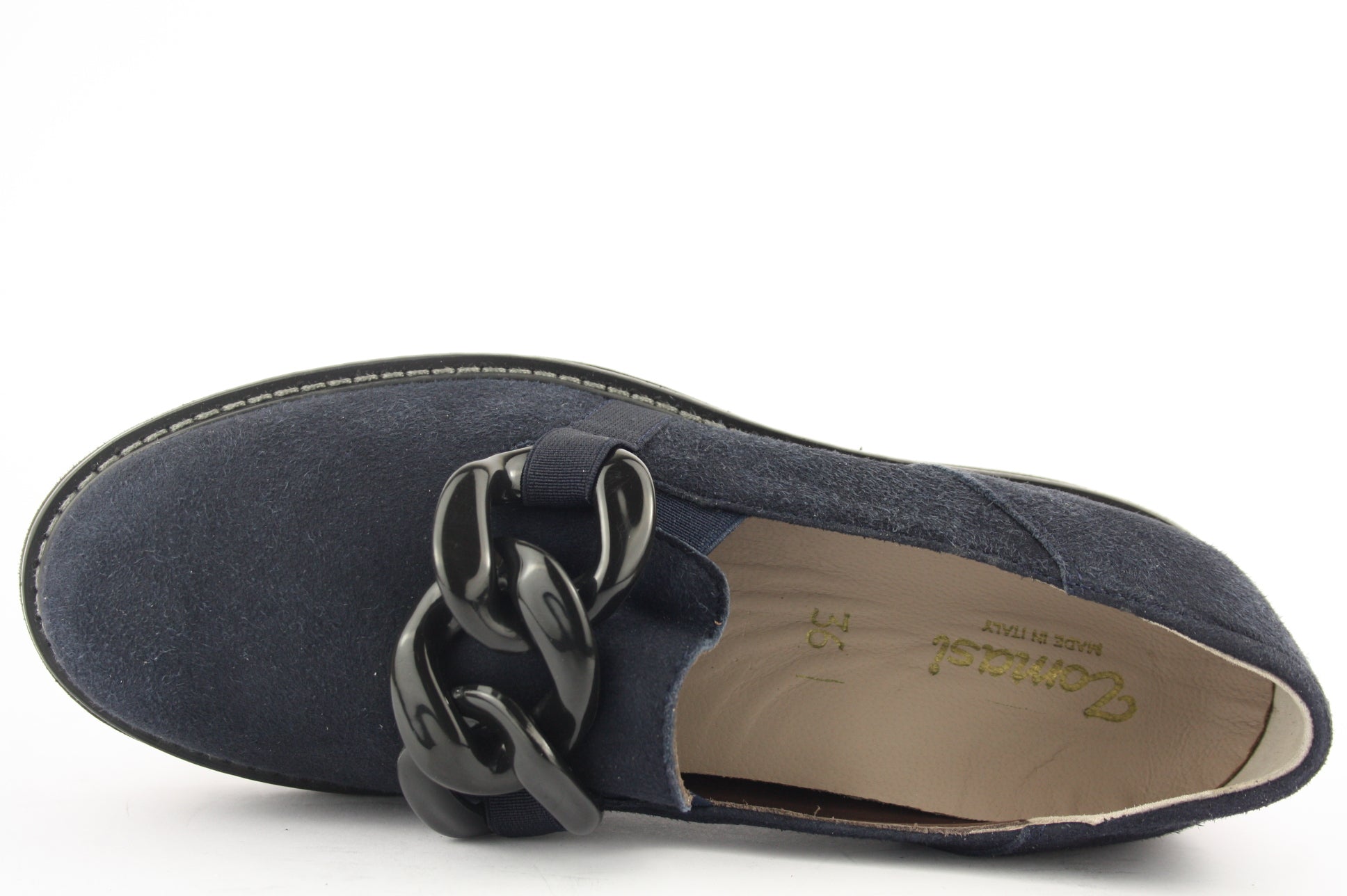 GIRASOLE - N.ALMA BLU MOCASSINO DONNA