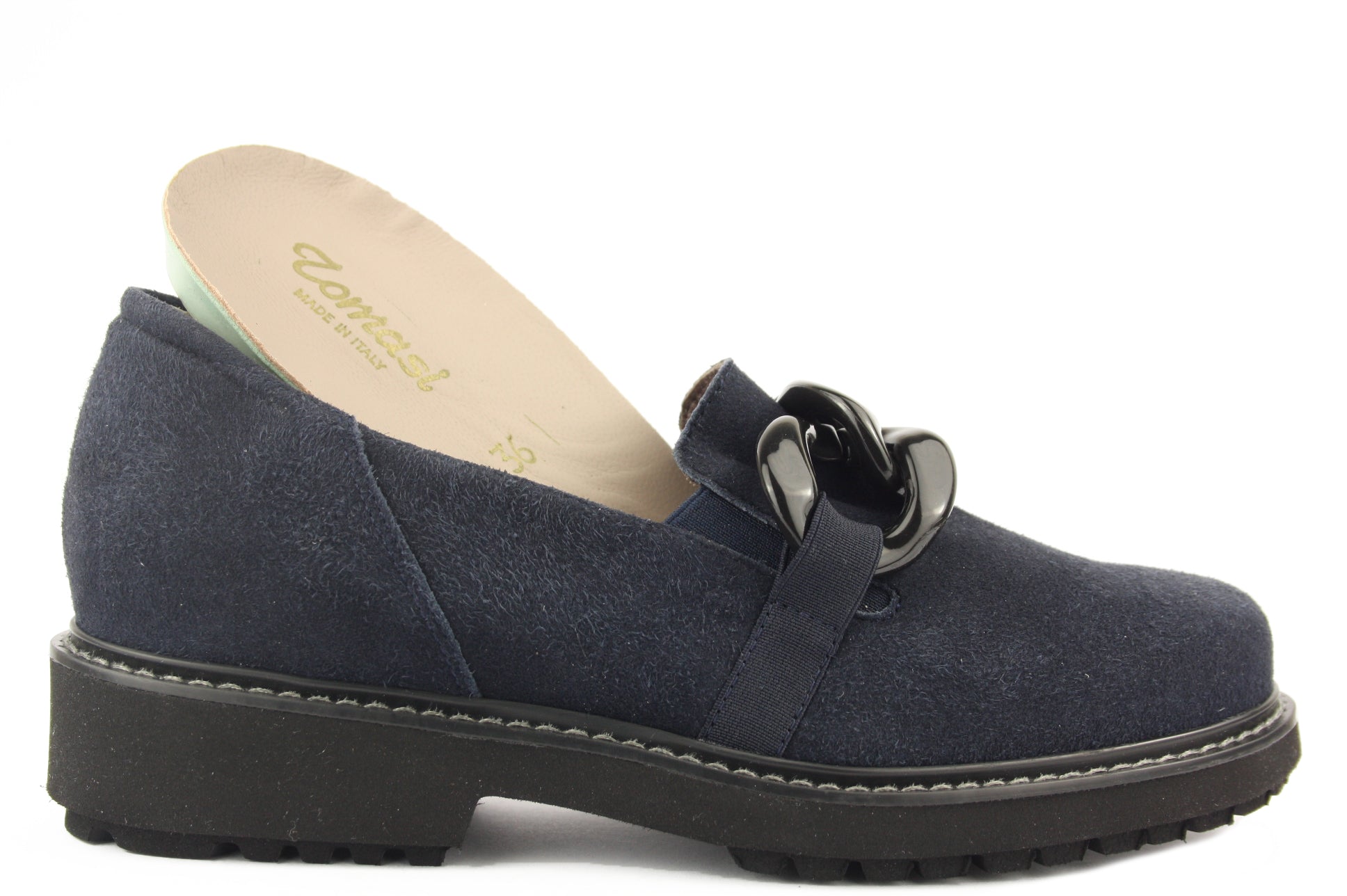 GIRASOLE - N.ALMA BLU MOCASSINO DONNA