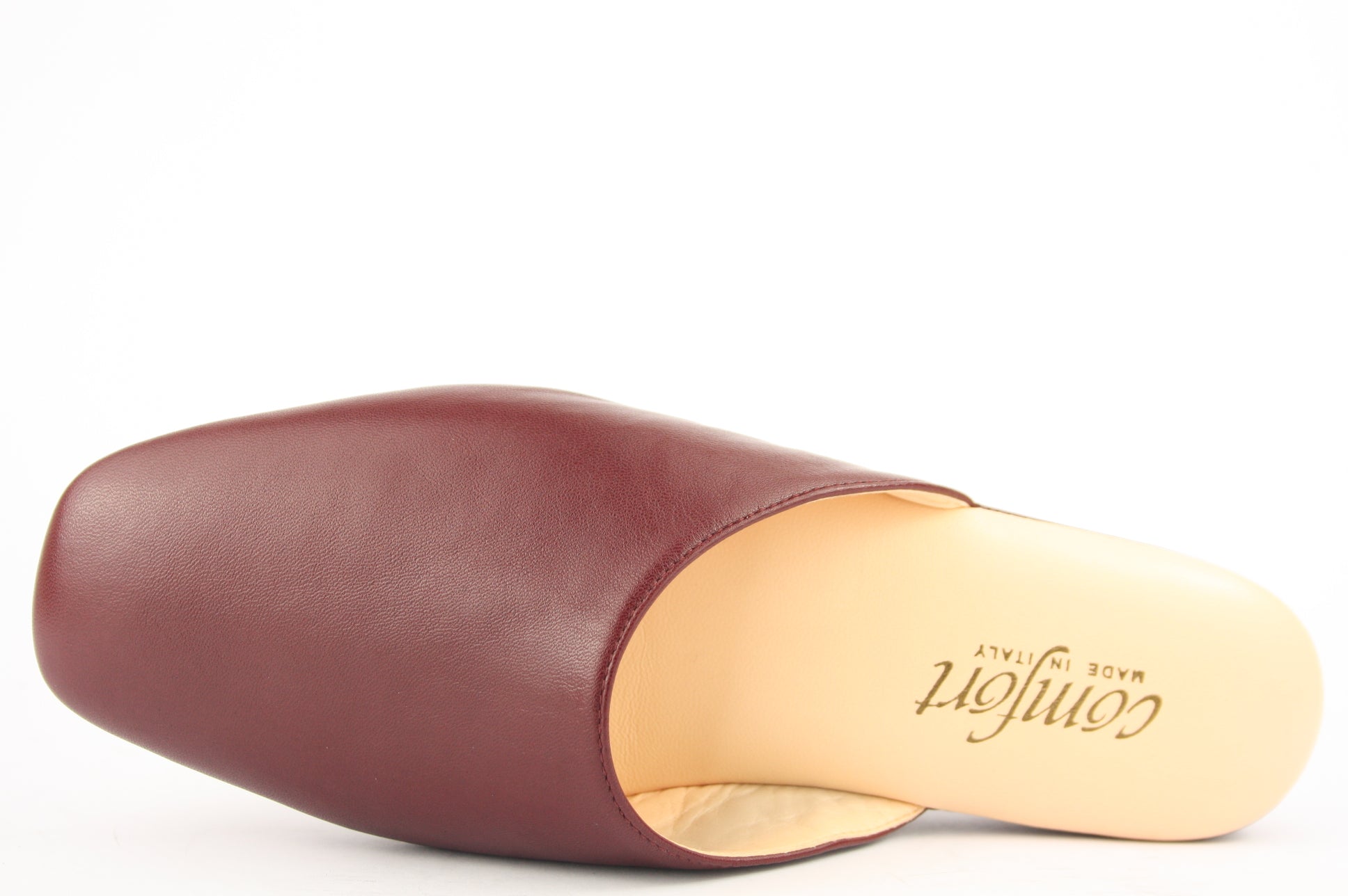 173 CONFORT BORDEAUX PANTOFOLA PUNTA CHIUSA PANTOFOLE