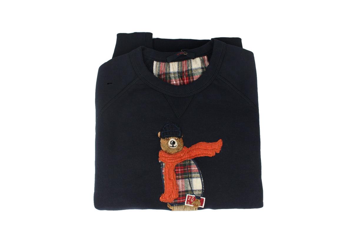 FELPA MR.BOX SCARF BLU FELPA UOMO ACCESSORI