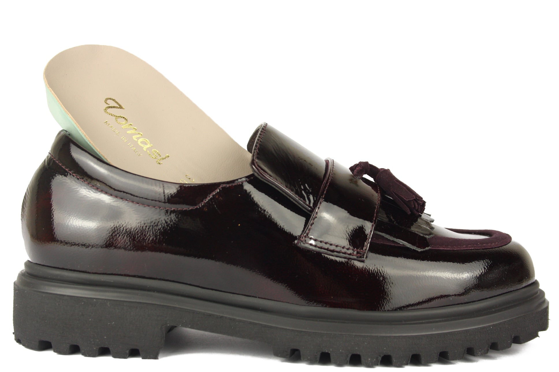 VUKY - ELENA BORDEAUX MOCASSINO DONNA