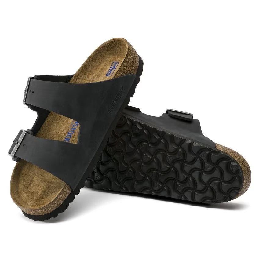 ARIZONA SOFT NERO CIABATTA SANDALO UNISEX CALZATURE