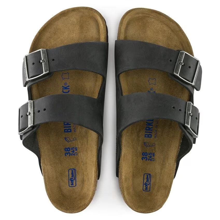 ARIZONA SOFT NERO CIABATTA SANDALO UNISEX CALZATURE