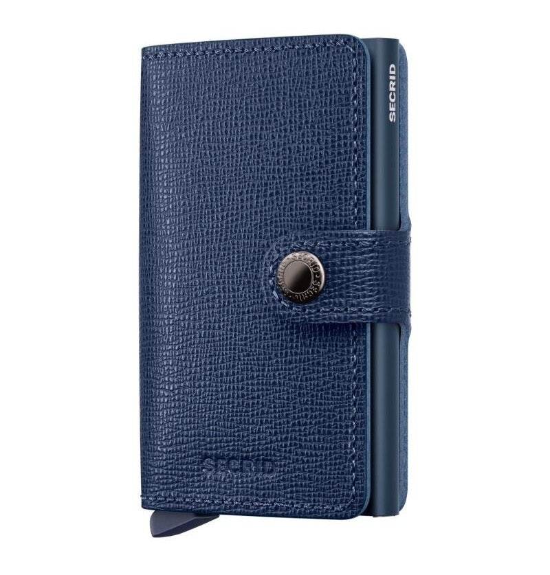 MINIWALLET CRISPLE BLU MINI PORTAFOGLO PORTACARD UNISEX ACCESSORI