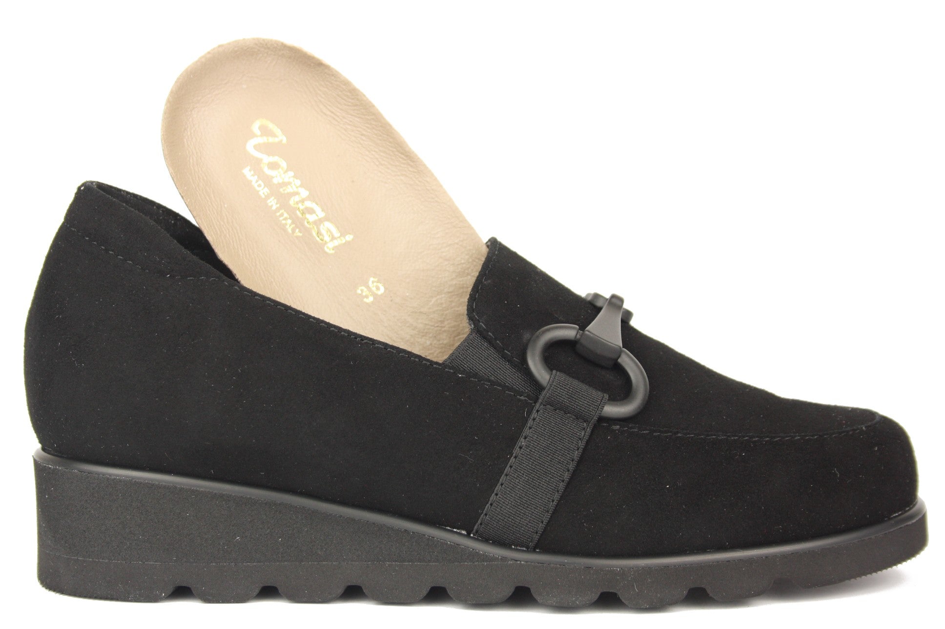 MUFASA - SPAGNA NERO MOCASSINO DONNA