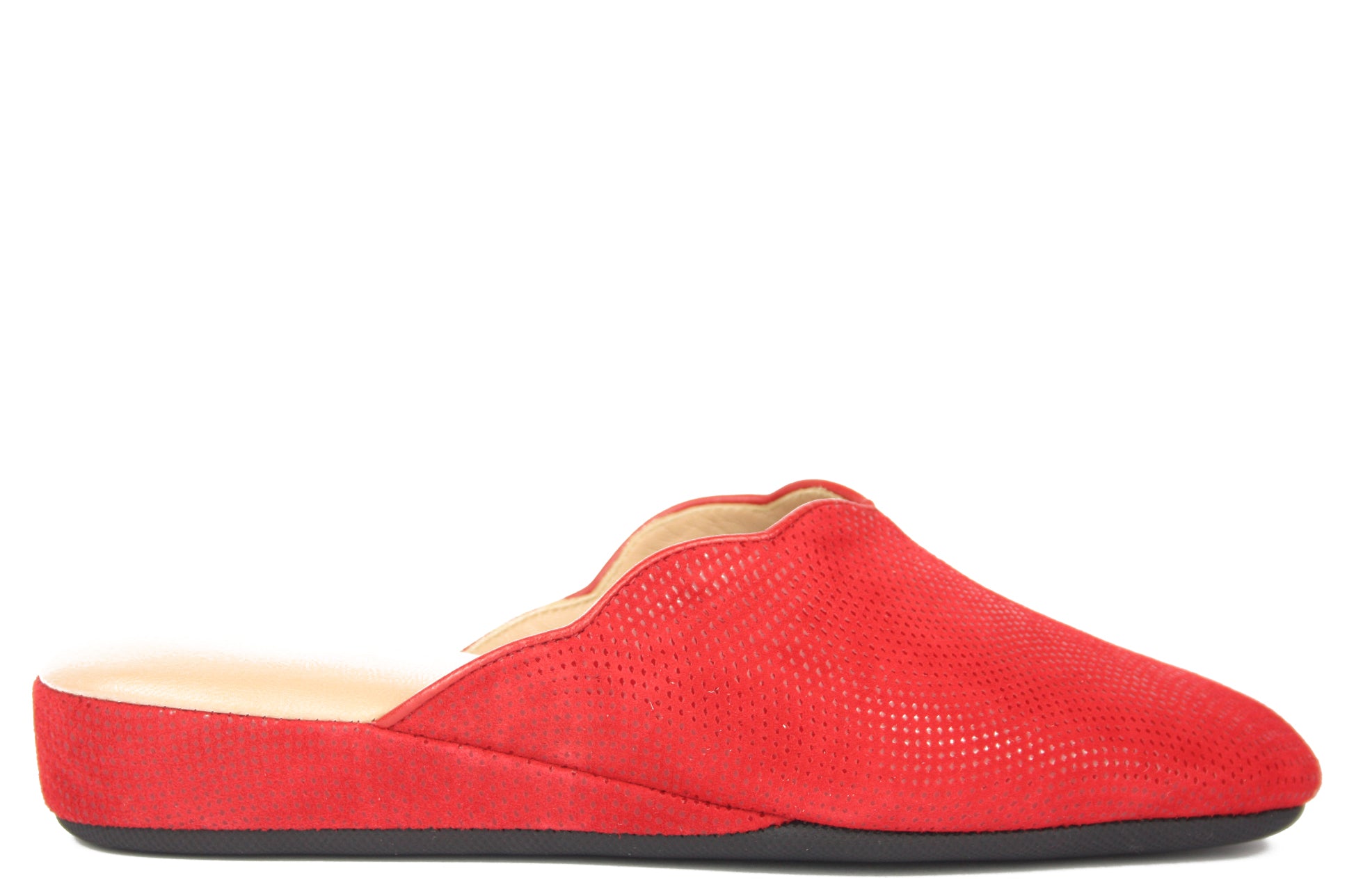 171-28 ROSSO PANTOFOLA PUNTA CHIUSA DONNA
