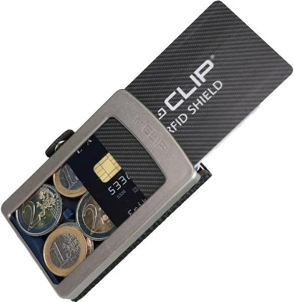 I-CLIP MAX PURE NERO MINI PORTAFOGLO PORTACARD UNISEX ACCESSORI